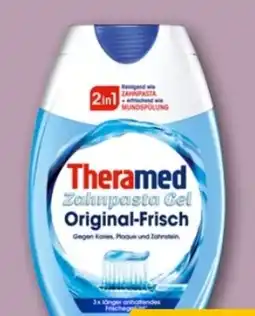 REWE Center Theramed Zahncreme 2 in 1 Angebot