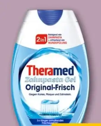 REWE Center Theramed Zahncreme 2 in 1 Angebot