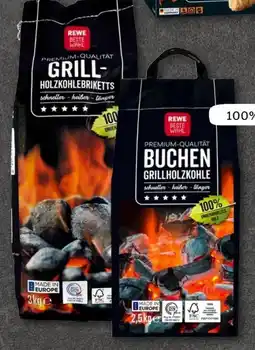 REWE Center Rewe Beste Wahl Buchen Grillholzkohle Angebot