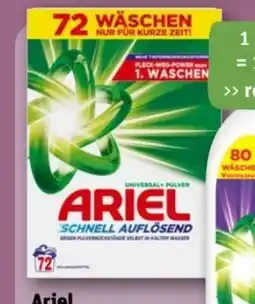 REWE Center Ariel Vollwaschmittel Pulver Angebot