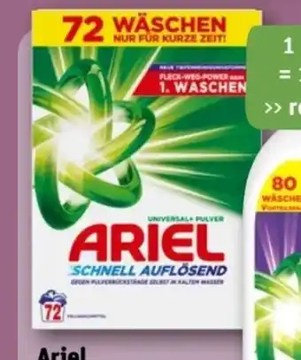 REWE Center Ariel Vollwaschmittel Pulver Angebot
