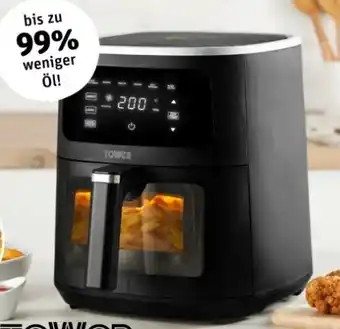 REWE Center Tower Heißluftfritteuse T17174RW Angebot