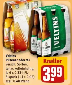 REWE Veltins Pilsener Angebot
