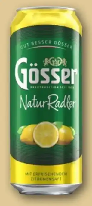 REWE Gösser Natur Radler Zitrone Angebot
