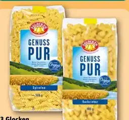 REWE 3 Glocken Genuss Pur Pasta Angebot