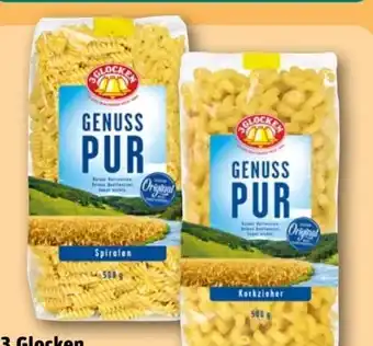 REWE 3 Glocken Genuss Pur Pasta Angebot