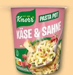 REWE Knorr Pasta Snack Pot Käse & Sahne Angebot