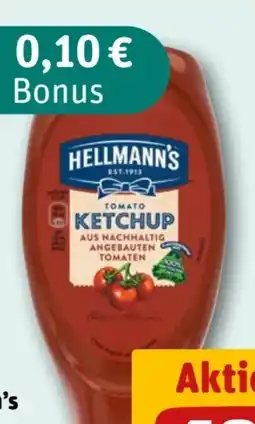 REWE Hellmann’s Tomato Ketchup Angebot