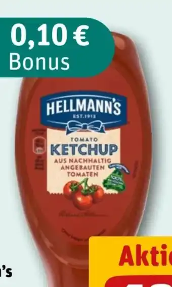 REWE Hellmann’s Tomato Ketchup Angebot