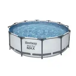 Hellweg BestWay Framepool Komplett-Set Steel Pro Max Angebot