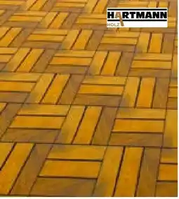 Hellweg Hartmann Holzmarkt Akazie-Fliese Angebot