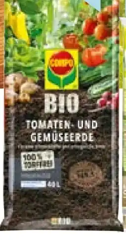 Hellweg Compo Bio Tomaten- und Gemüseerde Angebot