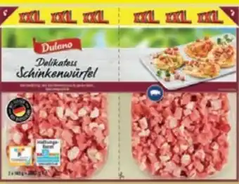 Lidl Dulano Delikatess Schinkenwürfel XXL Angebot