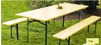 BayWa Festzeltgarnitur Standard Angebot