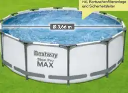BayWa BestWay Framepool Komplett-Set Steel Pro Max Angebot