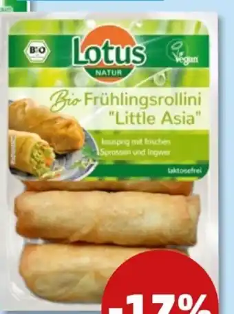 PENNY Lotus Naturkost Bio-Frühlingsrollini Angebot