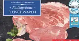 E-Center Südbayerische Fleischwaren Schweinehals-Steaks Knoblauch Angebot