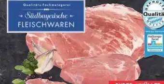 E-Center Südbayerische Fleischwaren Schweinehals-Steaks Knoblauch Angebot