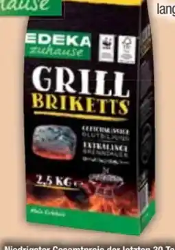E-Center Edeka zuhause Grill Holzkohle Angebot