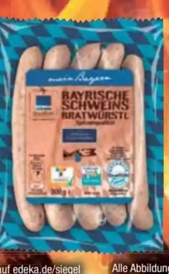 E-Center Edeka Heimatliebe Schweinsbratwürstl Angebot