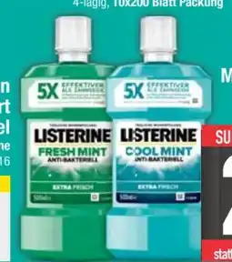 E-Center Listerine Mundspülung Angebot