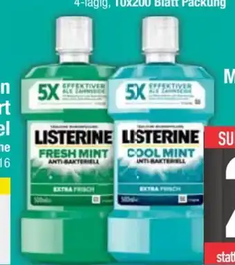 E-Center Listerine Mundspülung Angebot
