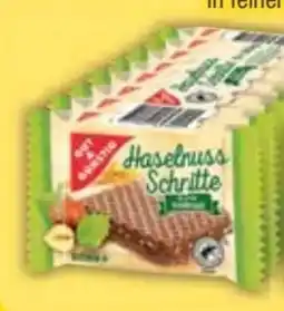 E-Center Gut & Günstig Haselnuss Schnitte Angebot