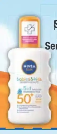 E-Center Nivea Sun Babies & Kids Sensitiv Schutz Sonnenspray LSF 50+ Angebot