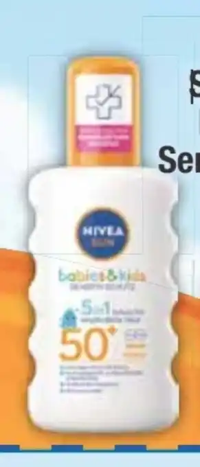 E-Center Nivea Sun Babies & Kids Sensitiv Schutz Sonnenspray LSF 50+ Angebot