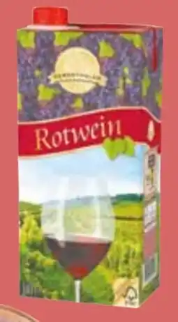 Edeka Rebenthaler Rotwein Angebot