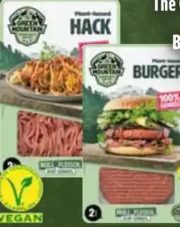 Edeka The Green Mountain Vegan Plant-Based-Burger Angebot