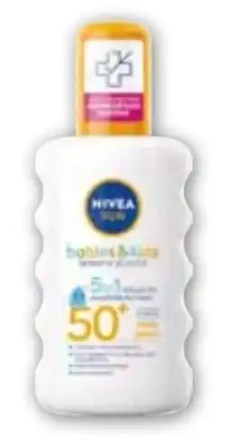 Edeka Nivea Sun Babies & Kids Sensitiv Schutz Sonnenspray LSF 50+ Angebot