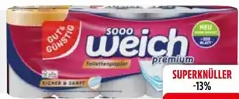 Edeka Gut & Günstig Toilettenpapier sooo weich premium Angebot