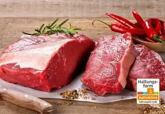 REWE Center Metzgerei Landbauern Rinder-Roastbeef Angebot
