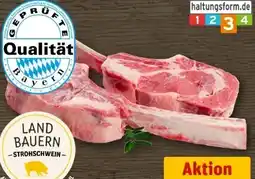 REWE Center Metzgerei Landbauern Strohschwein Tomahawk Steak Angebot