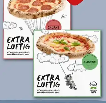 REWE Center Gustavo Gusto Extra Luftig Pizza Salame Angebot