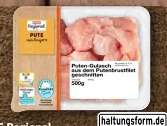nahkauf Rewe Regional Puten-Gulasch Angebot