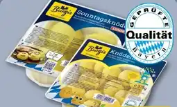 REWE Center Burgis Sonntagsknödel Angebot