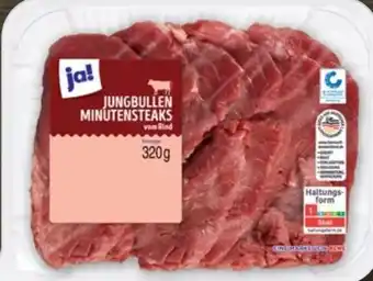 REWE ja! Rinder-Minutensteaks Angebot