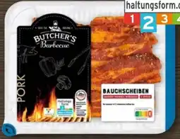 REWE Butcher’s Barbecue Schweine-Bauchscheiben Angebot
