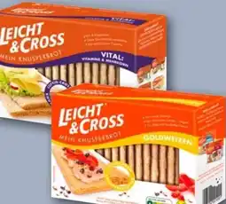 REWE Leicht&Cross Knusperbrot vegan Angebot