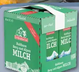 REWE Berchtesgadener Land Haltbare Milch Angebot