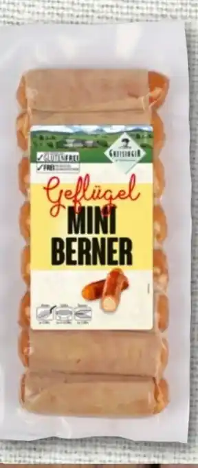 REWE Greisinger Geflügel Mini Berner Angebot