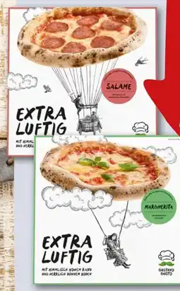 REWE Gustavo Gusto Extra Luftig Pizza Salame Angebot