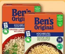 REWE Ben's Original Natur-Reis im Kochbeutel Angebot