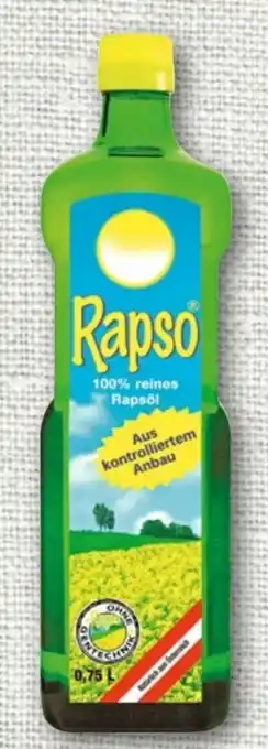 REWE Rapso 100% Reines Rapsöl Angebot