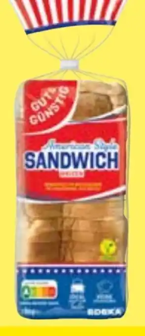 Edeka Gut & Günstig Sandwich Toast Weizen Angebot