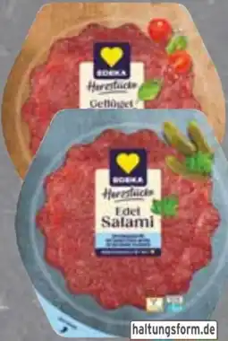 Edeka Edeka Herzstücke Salami Teller Angebot