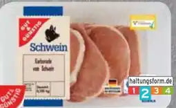 Edeka Gut & Günstig Schweine Koteletts Angebot