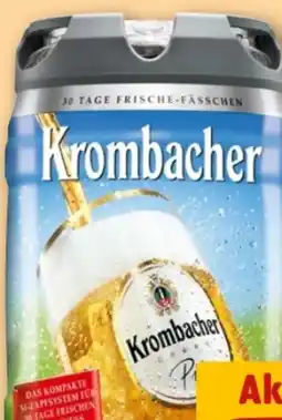 REWE Center Krombacher Pils Frischefass Angebot